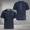 2025 Men/Women's printed quick-drying short-sleeved tennis breathable ultra-thin Fitness T-shirt Casual top