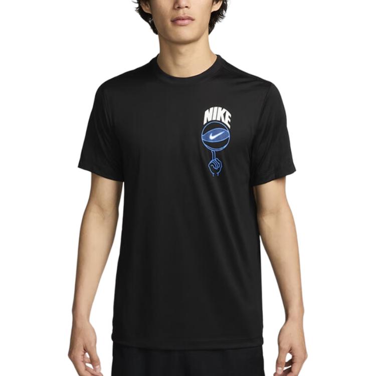 Nike Men's Dri FIT Basketball T Shirt FZ8098-010
