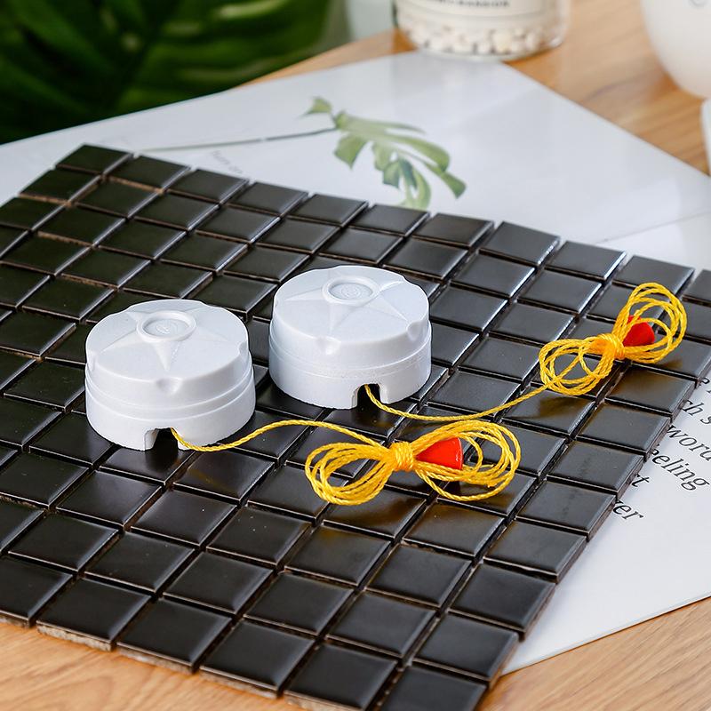 3 Stück 250V 6A Deckenventilatorlampe Wandleuchte Zugkettenschalter mit Zugschnur