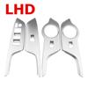 4Pcs ABS Car Window Lift Switch Button Panel Cover Decoration Stikcer Trim for Toyota CHR C-HR 2016- LHD/RHD Accessories