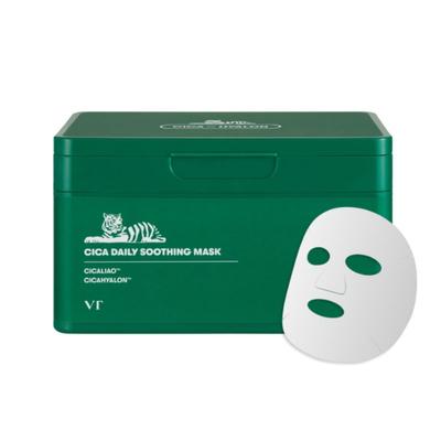 Cica Dagelijkse Verzachtende Sheet Mask 30 Stuks – Kalmerende Hydratatie & Huidcomfort Verzorging