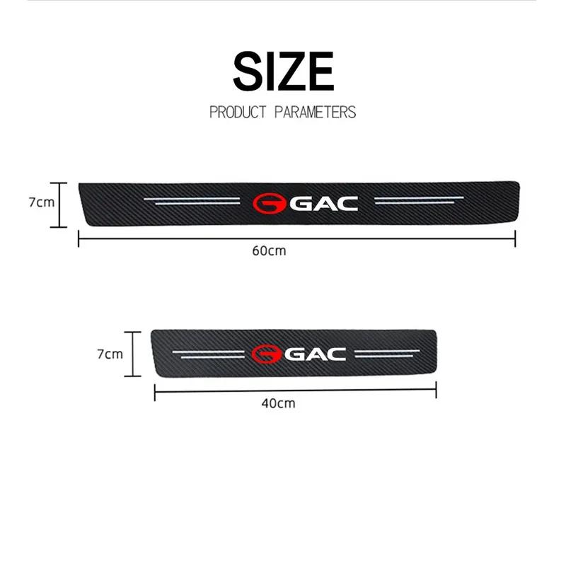 for GAC trumpchi GS3 gs4 gs5 gs8 Ga3 Ga4 Ga5 Ga6 Ga8 Gm6 Gm8 M8 M6 AION 4pcs Car threshold Car sticker car accessories
