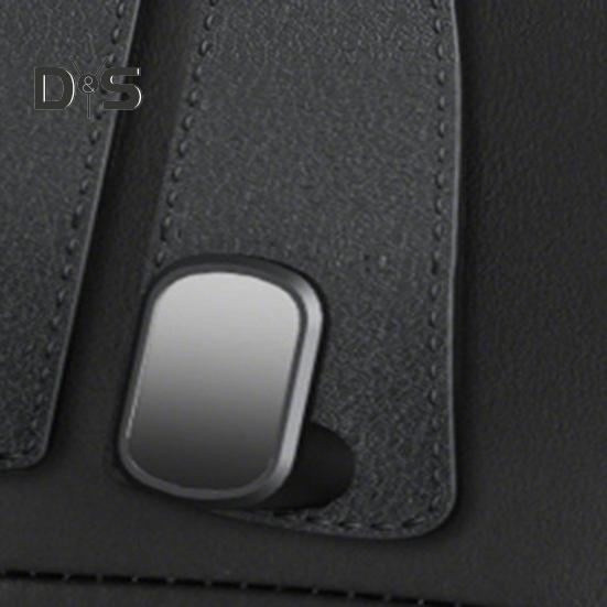 1/2 Stück Auto-Kopfstützenhaken zur Aufbewahrung der Autositzlehne, Kunstleder-Auto-Geldbörsenhaken, Doppelhaken für Autotaschen für Auto, SUV, LKW