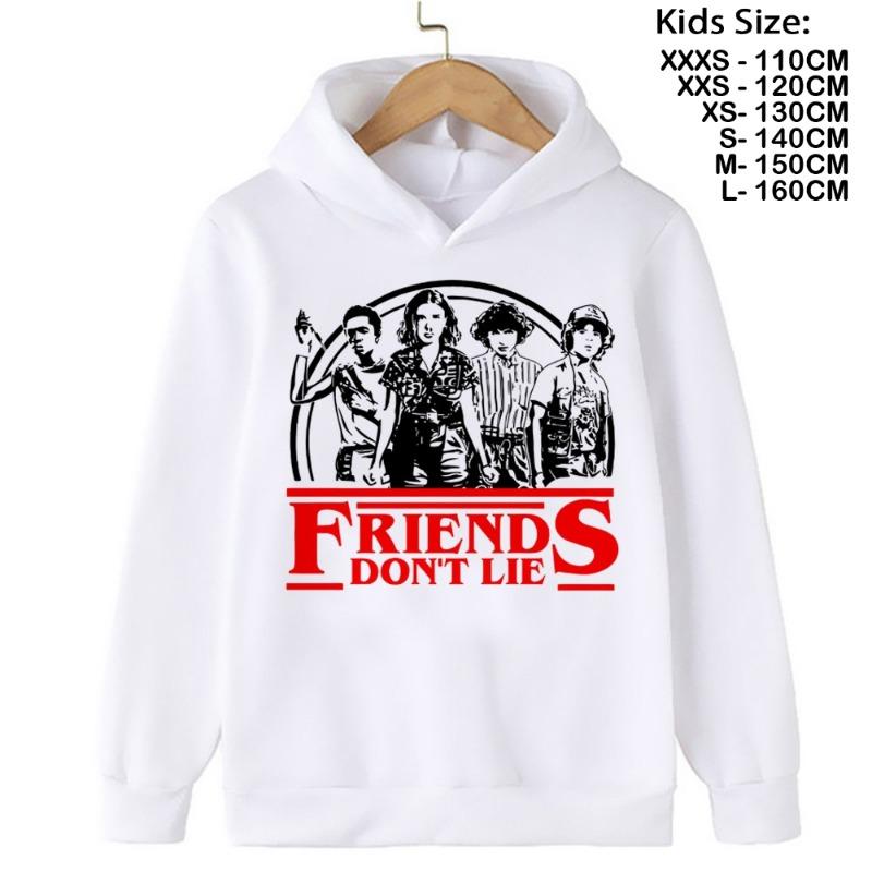 The Demogorgon Hawkins Cannibal Flower Hoodie Kids Cartoon Boys Girls Children Sweatshirts
