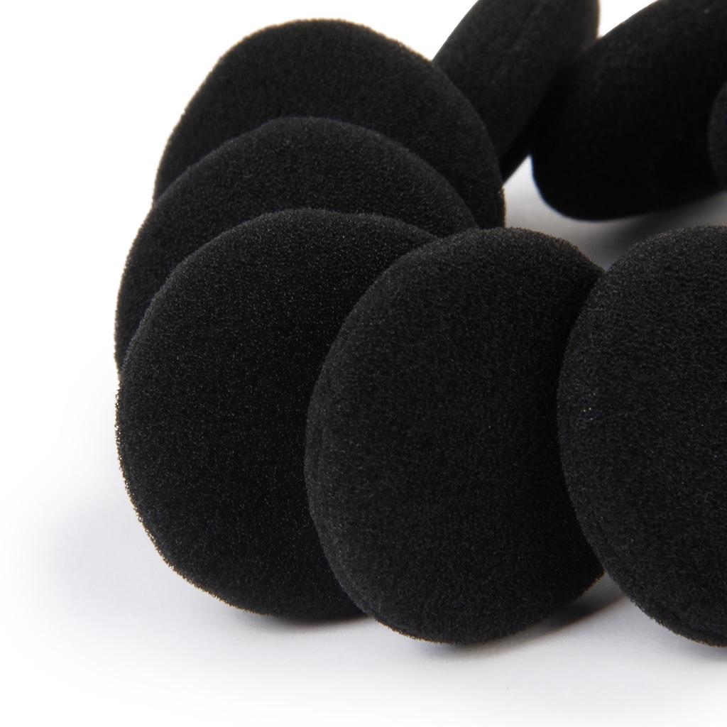 5 Pairs Black Replacement Ear Cushion Pads for Sony MDR-Q55 MDR-Q21LP Q22 Q68 Q38 BT140Q
