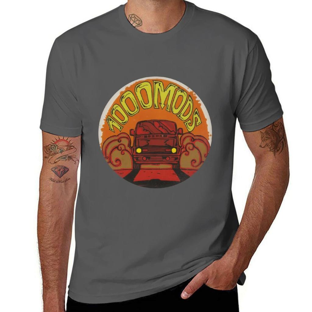 1000mods, Super Van Vacation, Logo. Classic T-Shirt Customizeds Vintage Anime Shirt Anime Stuff Graphics Men T Shirts