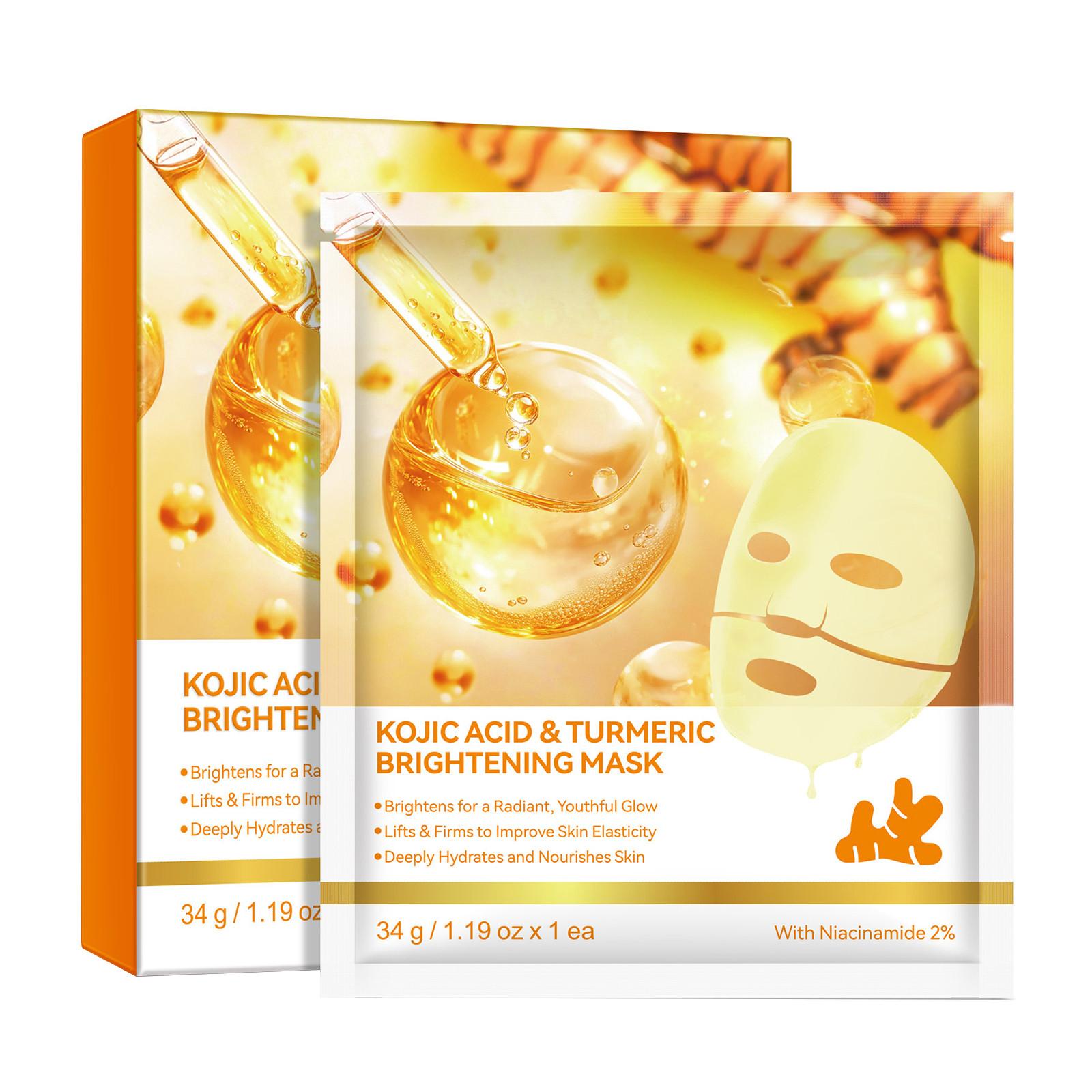 

Коллагеновая маска Увлажняющая и питательная Нежирная гелевая текстура Тканевая маска Набор из 4 шт. по 10 мл