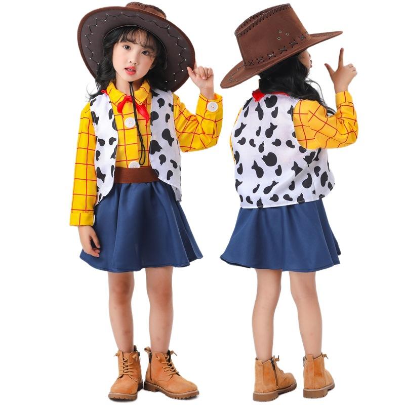 Halloween Toy Story Woody Tracy Shepherd Erwachsener Kind Cosplay Bühnenkostüm
