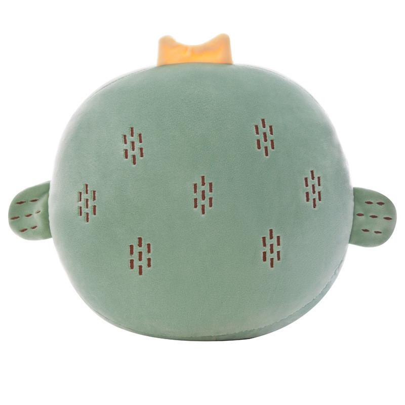 Fruit Plush Pillow With Warmth Blanket For Summer Relaxation And Office Comfort