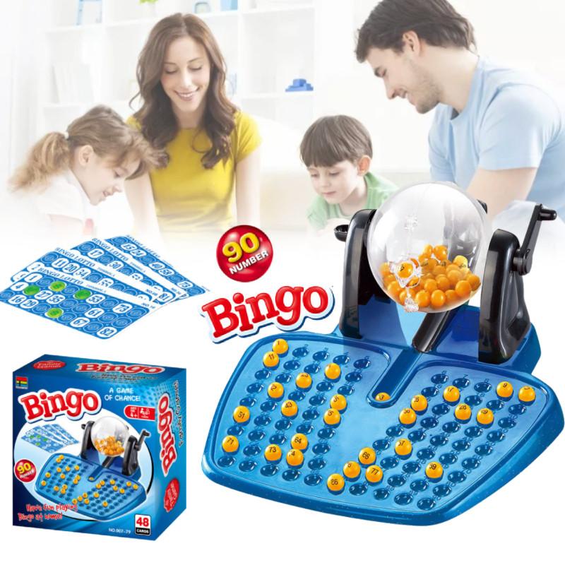 Engaging Plastic Bingo Game Handheld Lottery Machine Perfect For Parties And Family Gatherings