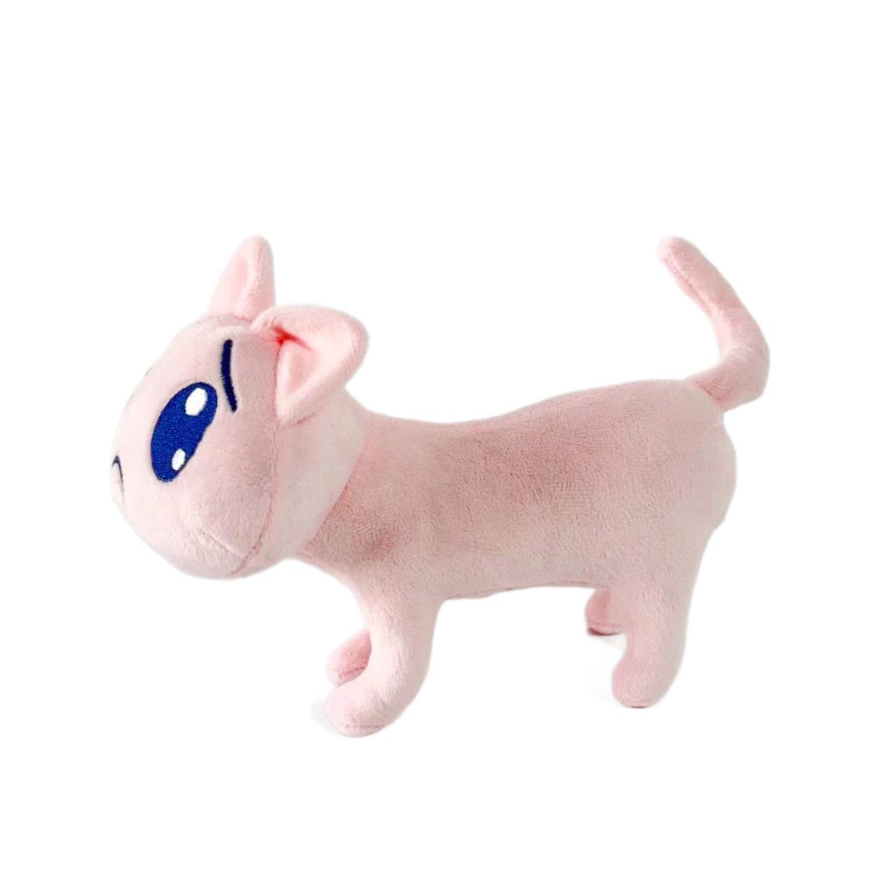 

20CM Kawaii Soft Game Needy Girl Overdose KAngel Cosplay A P Pink Cat Stuffed Animal Pillow Accompany Sleep Gifts Toy for Kids рожевий