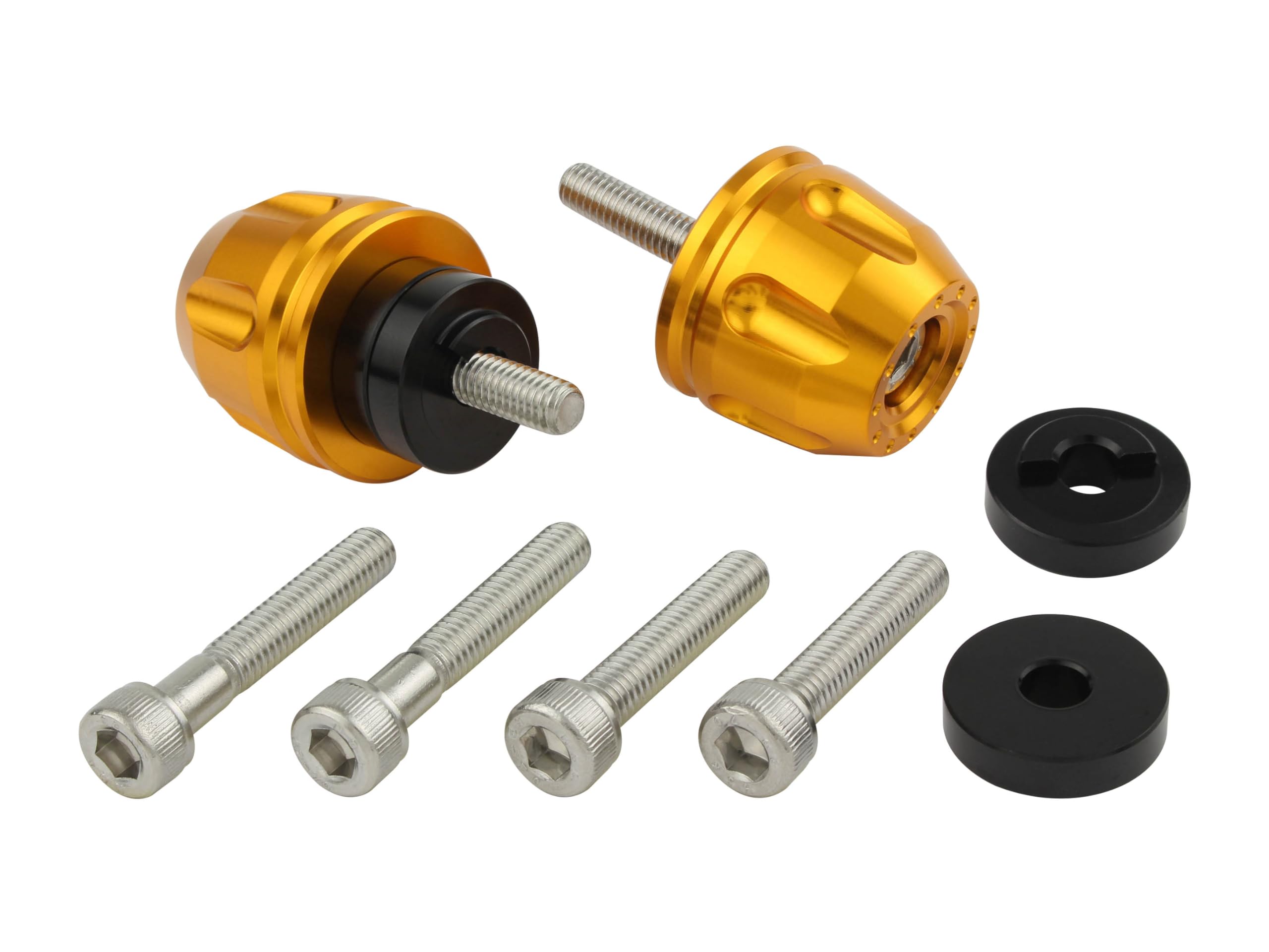 

POSH FAITH Мотоциклетные принадлежности Торцевые грузики руля Revolver End Honda/Suzuki Оригинальный руль Тип M6 CB1300SF/SB | CT125 Hunter Cub и т.д.. Золото 032176-04