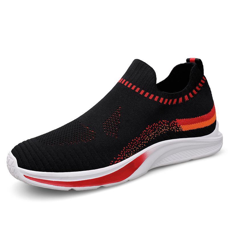 Men s 7CM Height-Boosting Breathable Mesh Sneakers - Versatile and Lightweight for Summer 44