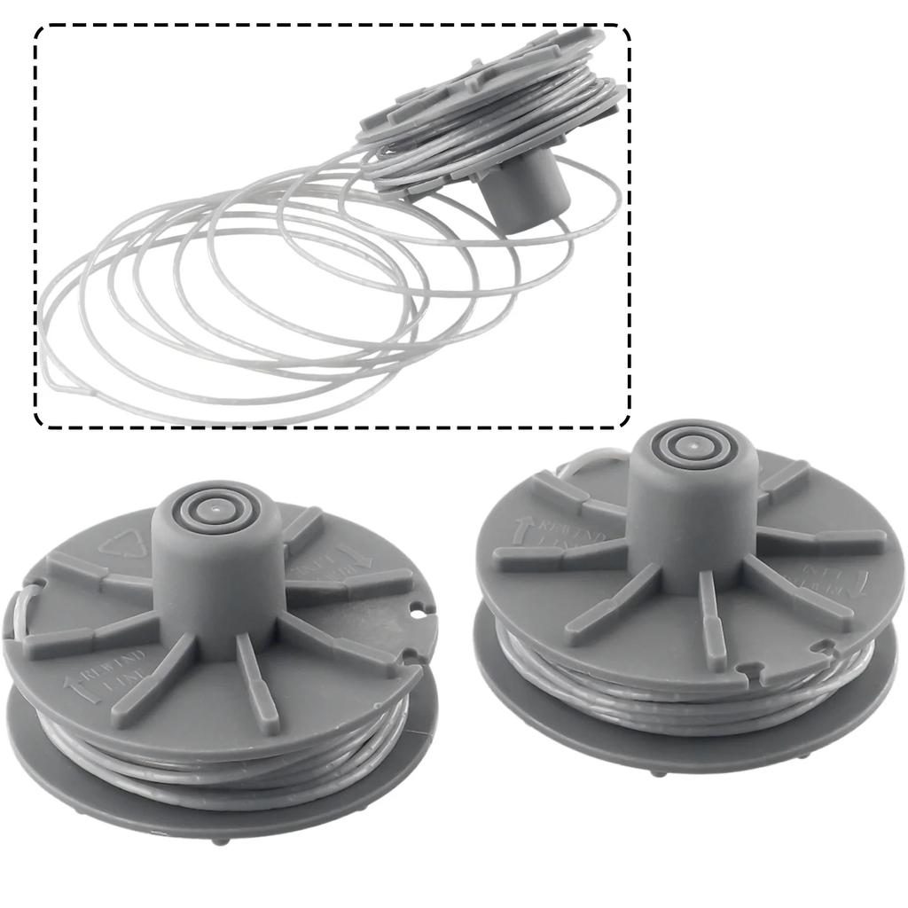 2* For Garden 05307-20 Replacement Spool For SmallCut 300 For Small Cut Plus 350/23 For EasyCut 400/25 Grass Trimmer Spool Line