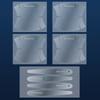 Hub Caps 8pcs PVC Transparent Car Door Handle Protector Film Anti Scratch Stickers For Alfa Romeo Giulietta 147 Giulia Car Acces CVO1