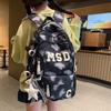 Schoolbag New Student Schoolbag Junior High School Girl Large Capacity Cute Star Backpack Ins Wind Middle School High School Backpack