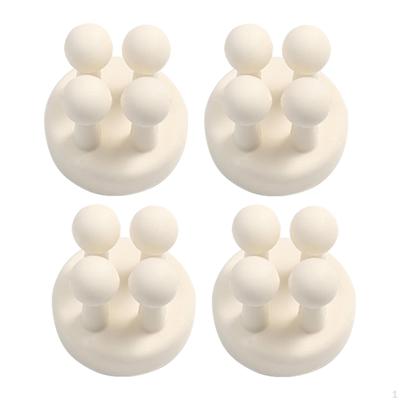 4 stück Kabel Clips Kabel Halter Wand Montiert Lagerung Küche Organizer Handtuch