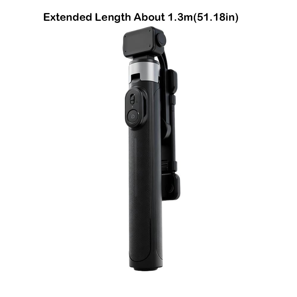 1.3m Selfie Stick Tripod Aluminum Alloy Phone Tripod Stand for Travel Live Streaming Video