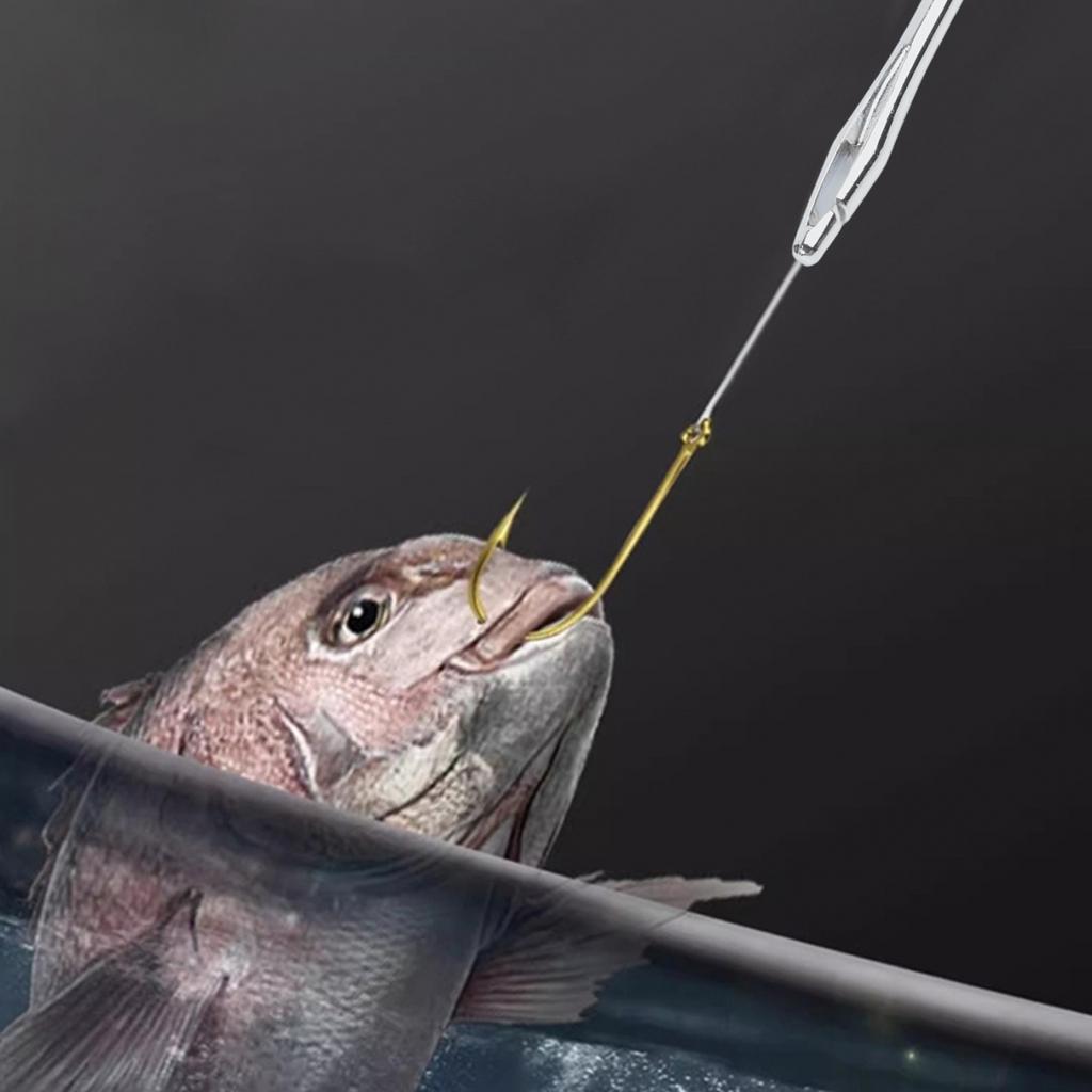 Comfortable Grip Portable Fish Hook Remover Stainless Steel Decoupler