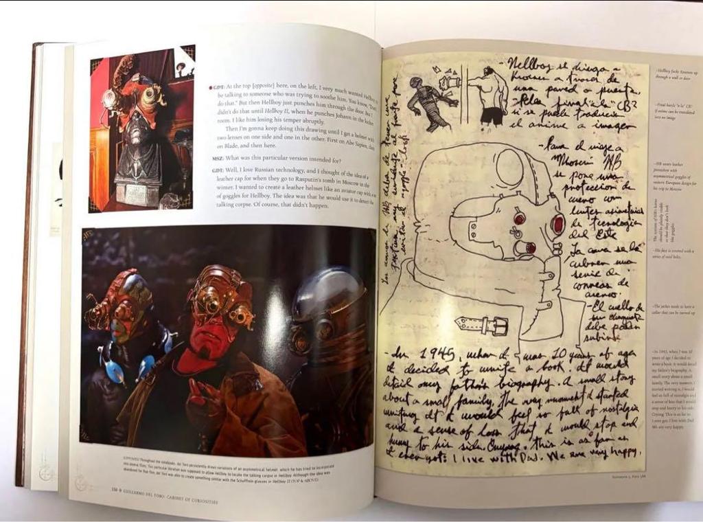 [USED] Foreign Books Guillermo del Toro's Creative Notes: The Room of Curiosities