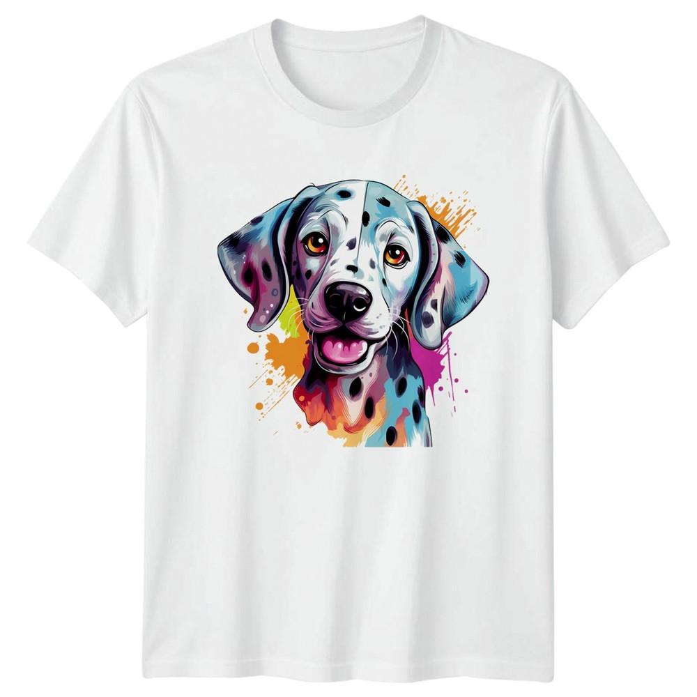 Dalmatian TShirt Pet Lover Dog Portrait Great Gift For Him And Her