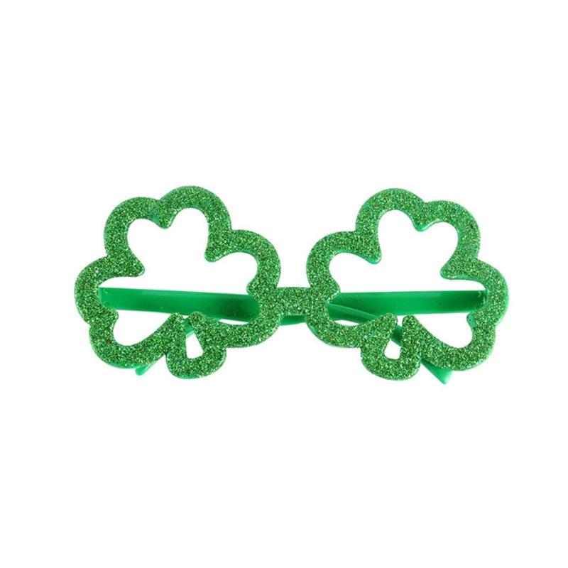 Irish Costume Set Beads Necklaces Skirt Long Gloves Headbands Saint Patrick's Day Costume Accessories for Parades