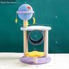 Compact Multi-Level Cat Tree & Scratcher