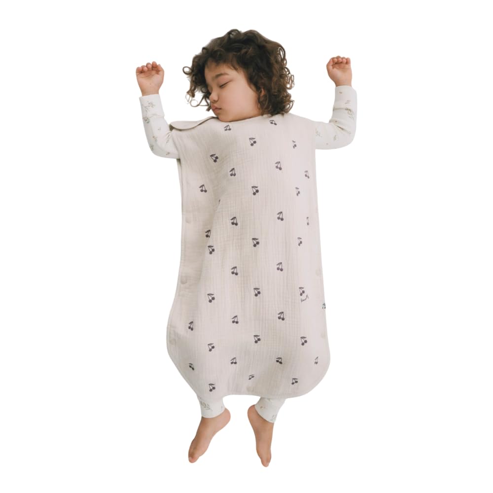 Konny Baby Wearable Embroidered Perfect for Naps and Keeps Babies Easy to Put on and Take Vintage Ages Sleeper, Bedding, 100% Cotton, 6-Layer Gauze,