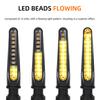 2pcs Motorcycle Led Turn Signals Light Directional Indicators Flashing Rear Tail Brake Flasher Light Stop Signal Light DRL Lamp