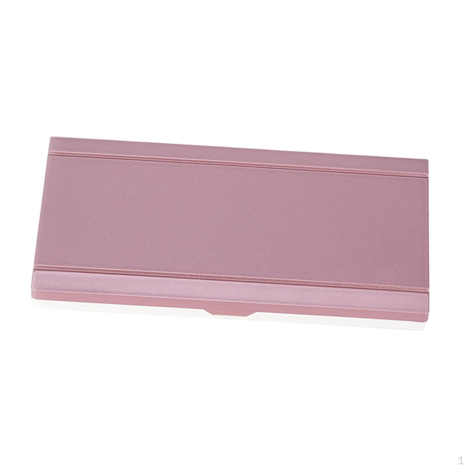 

Пустая палитра для акварели, лоток для смешивания гуаши, коробка для хранения краски, акрил розовый