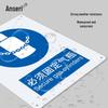 Anse Rui Secure Gas Cylinder Safety Sign