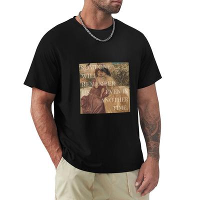 Jemand wird sich an Sappho erinnern T-Shirt Luxus Mann Mann T-Shirt Mode Hemden Anime Outfits für Männer