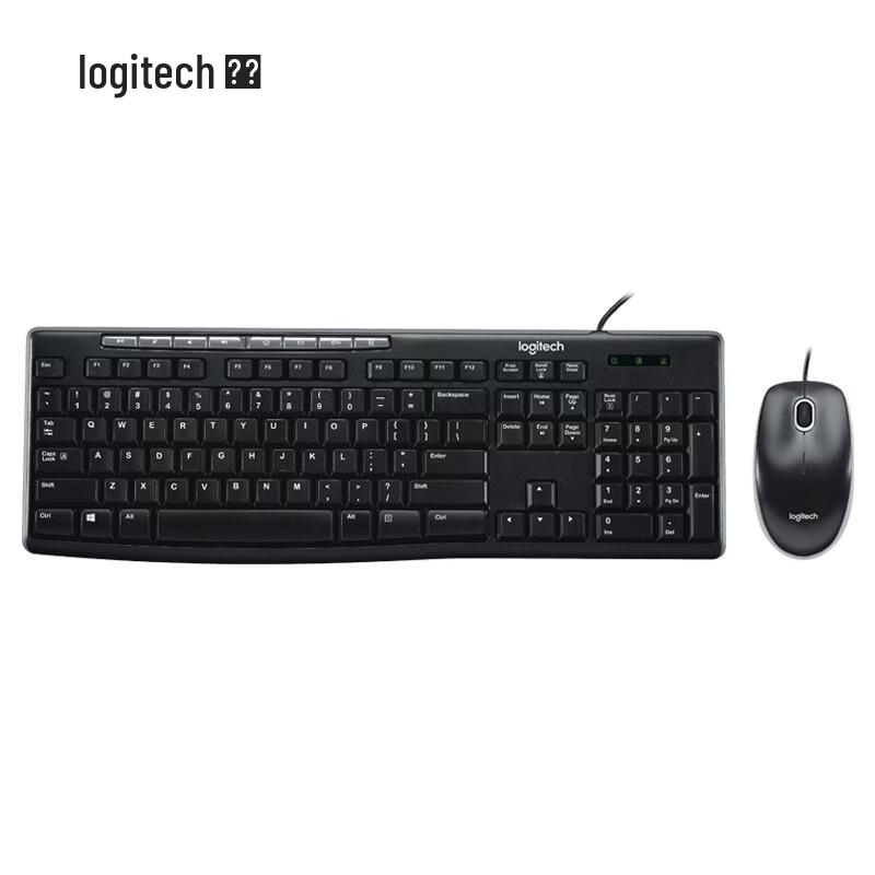Logitech MK200 Wired Keyboard and Mouse Combo