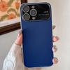 Official Color Plain Leather Case For iPhone 17 Air 16 15 14 Pro Max Plus 13 12 11 Crystal Camera Glass Protective Funda Cover