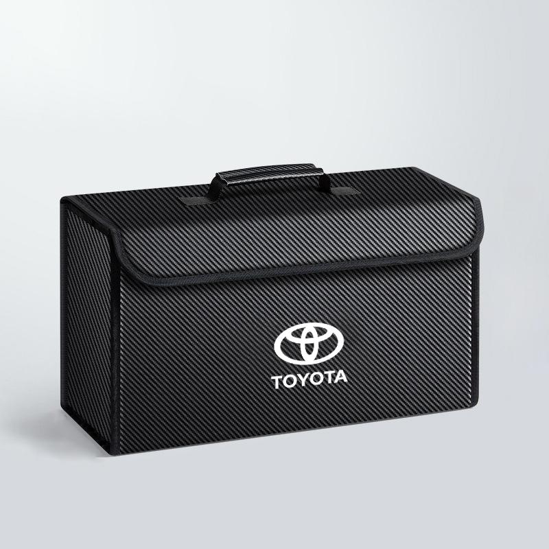 Car Trunk Storage Box Organizer Foldable Storage Tidying Container Bag For Toyota 86 Corolla Prius YARiS Hilux CHR SUPRA RAV4 RA1