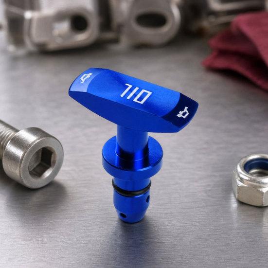 Oil Caliper Handle for Ford 1999-2011 Series, Non-Destructive Installation Non-Slip Grip, Replacement Part for Aging Oil Dipstick Head