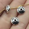10pcs Spacers Beads Small Hole Beads For Jewelry Making Antique Silver Color DIY Crafts Making Findings Handmade Jewelry