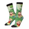 Crayons Shin-chans Stockings Custom Funny Socks Autumn Anti Bacterial Socks Men Climbing Warm Soft Socks
