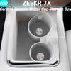 Car Central Console Water Cup Storage Box for ZEEKR 7X Interior Accessories 2025 for LHD