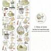 Twilight Special Adhesive Tape: Retro European DIY Planner Base Collage, Slow Life Diary Series, 4 Styles