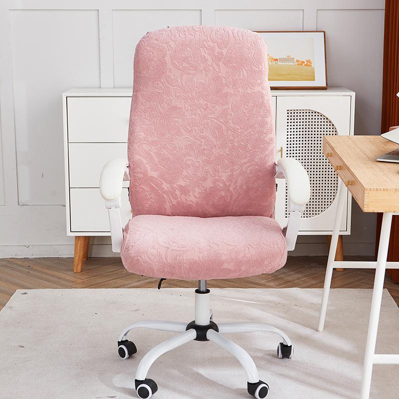 1PC Elastic Office Chair Cover Stretch Jacquard Computer Seat Cover Removable Rotating Gaming Slipcover Housse Chaise De Bureau