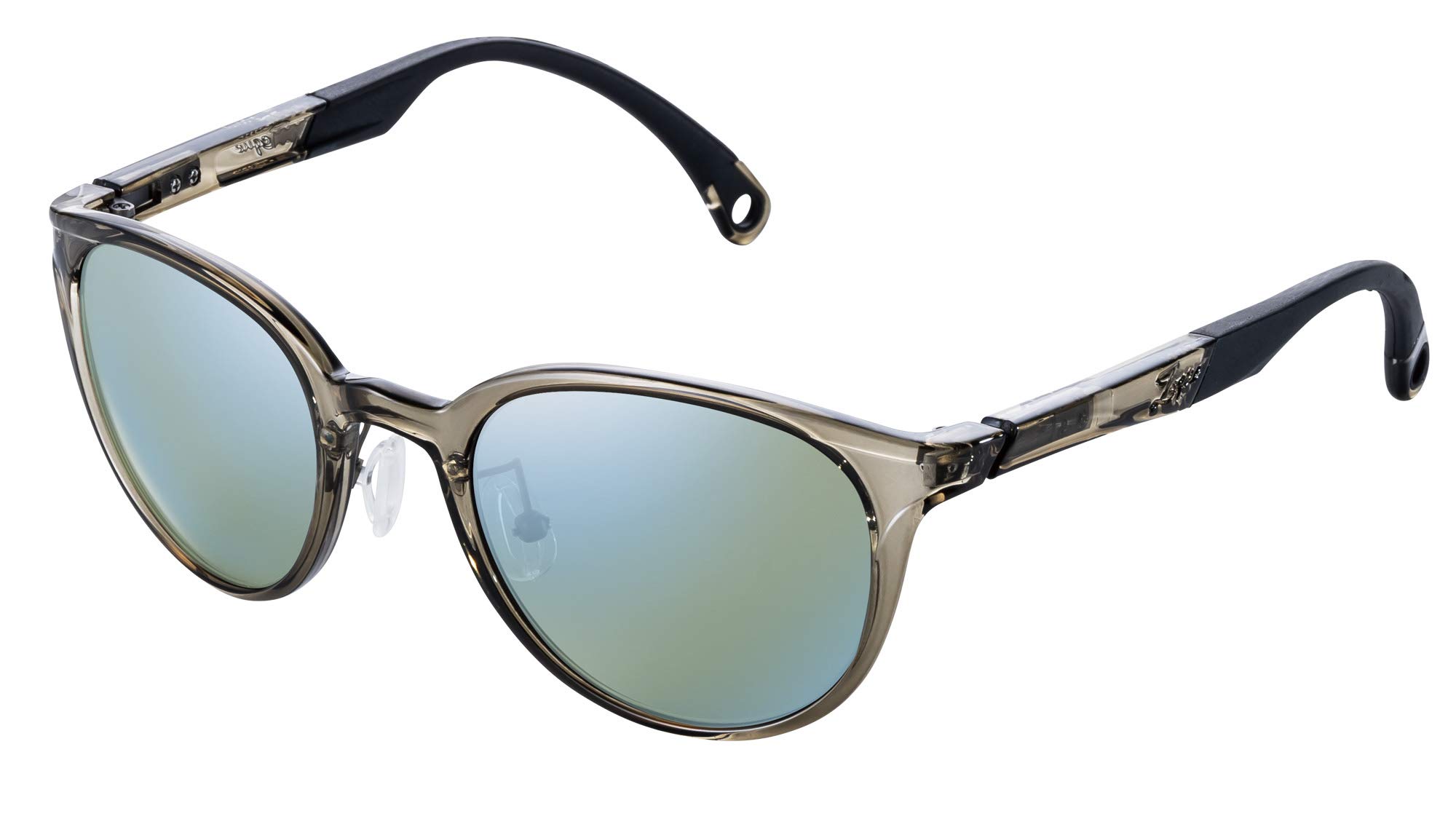 

Zeque Juno Polarized Sunglasses Clear Olive EASE MIRROR F-1847 GREEN/BLUE