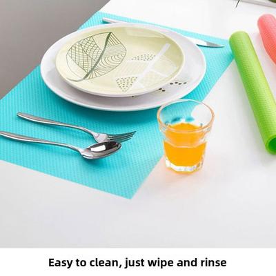 2pcs Hot EVA Fridge Liners Waterproof Washable Refrigerator Liners Can Be Cut Heat-insulat Fridge Pads Mat Drawers