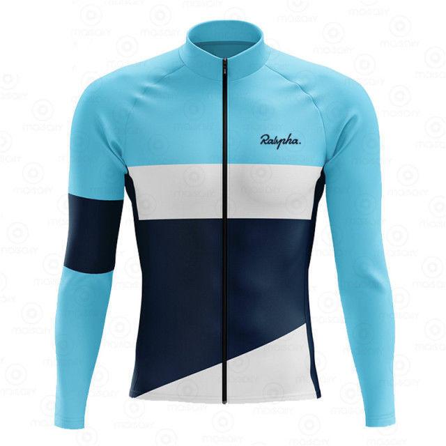 Autumn and Winter Men's and Women's Bicycle Clothes, Warm Fleece Long-sleeved Mountain Bike Cycling Clothes, Road Bicycles, Windproof Outside