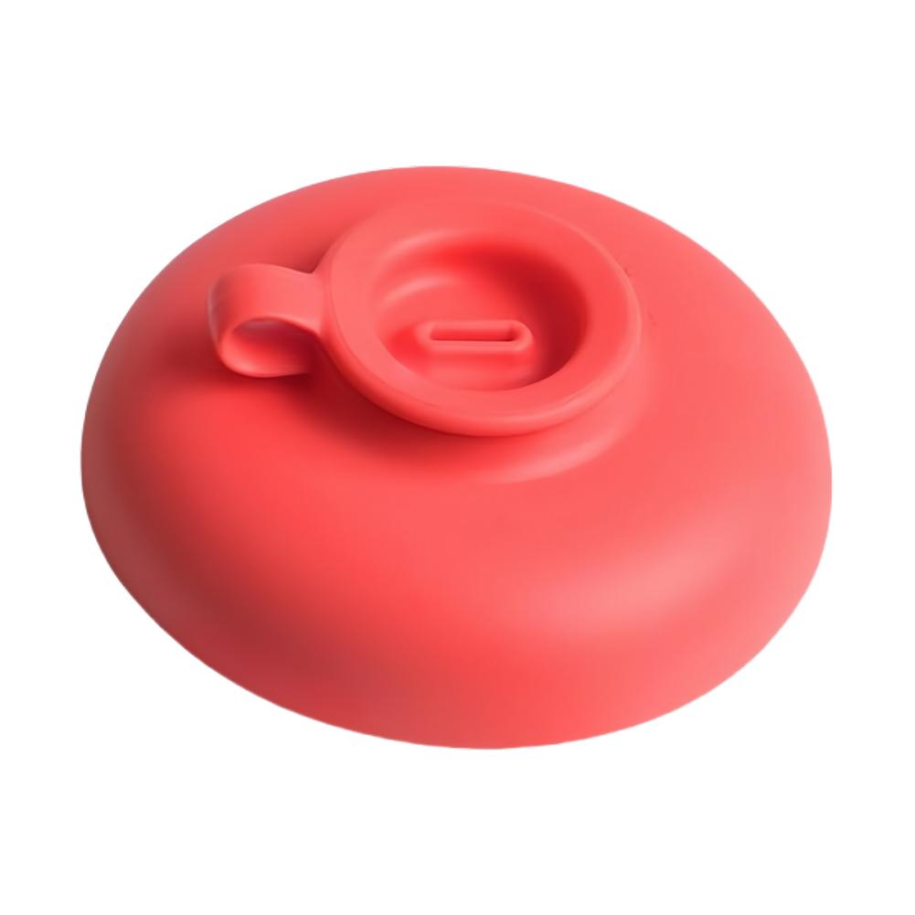 Tropfsicherer Eisständer aus Silikon, tropffreier Eishalter für Kinder (Rosa)