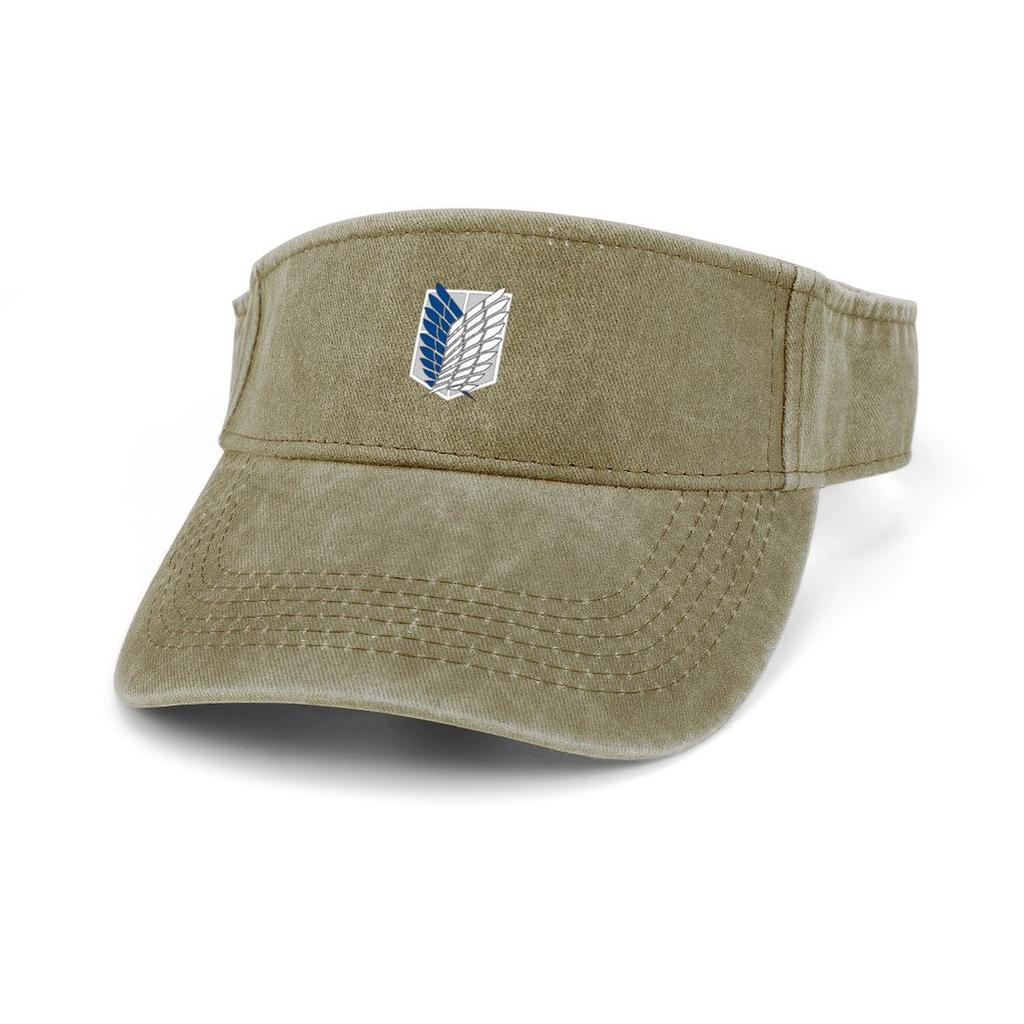 Anime Attack on Titan Levi Ackerman Sonnenblende undichtes Oberteil Cowboyhüte Unisex Damen Sport Baseball Tenniskappen Offenes Oberteil Kundenspezifischer Hut