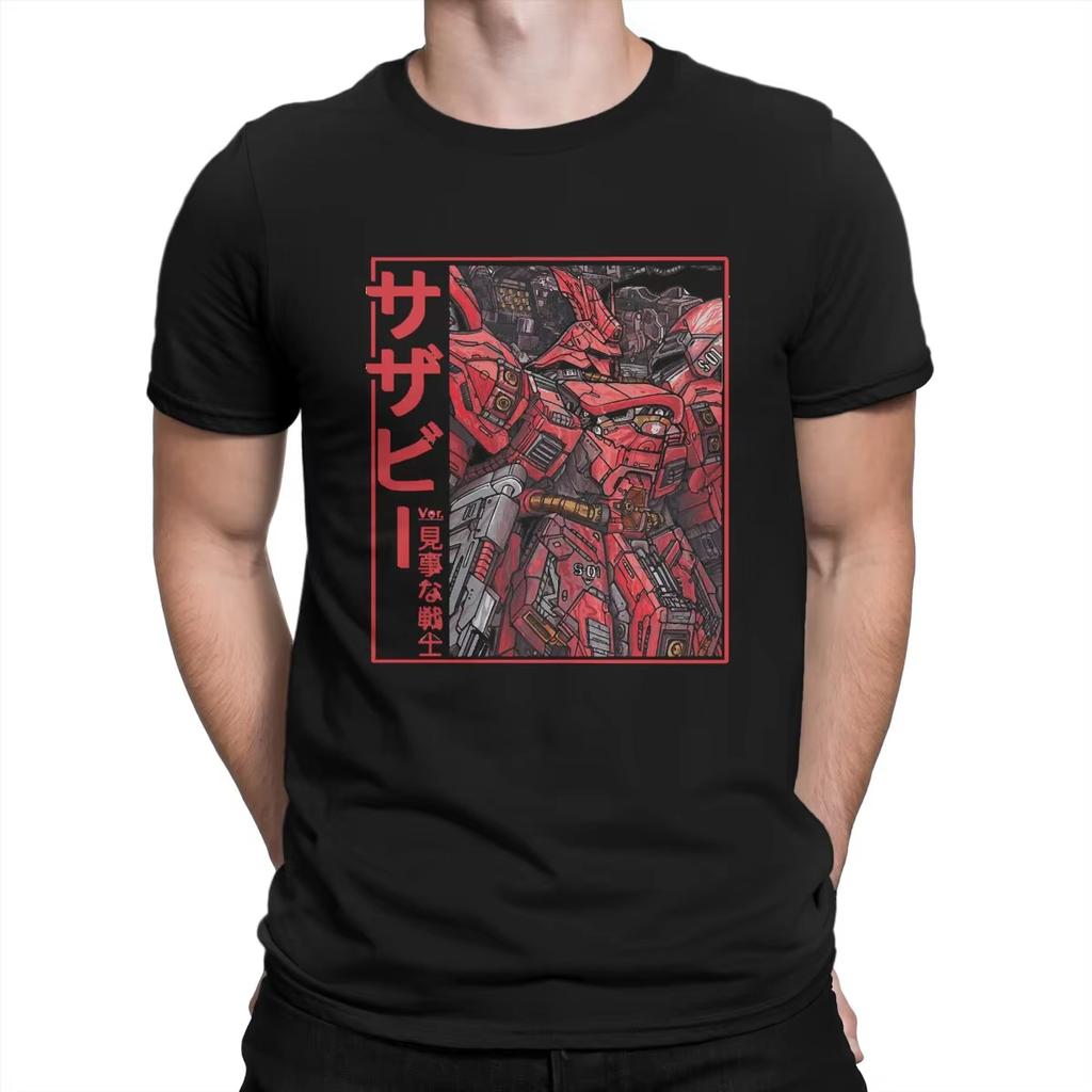 Men T-Shirts Sazabi CU Leisure 100% Cotton Tee Shirt Short Sleeve Sazabi T Shirt Crew Neck Clothing 4XL