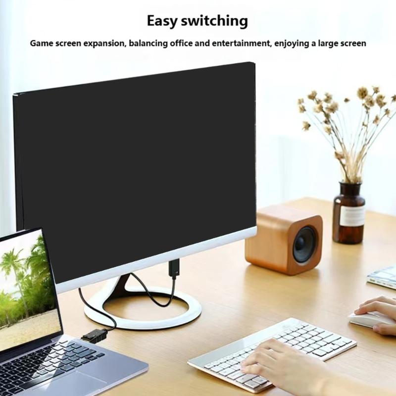 DisplayPort To HDTV 6feet 4K UHD Video Cable With Gold Plate Connectors For Gaming Computer Setups