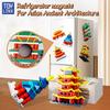Famous China Refrigerator Magnet Building Block Sticker Toy Yellow Crane Tower Urban History Halloween Easter Christmas Child