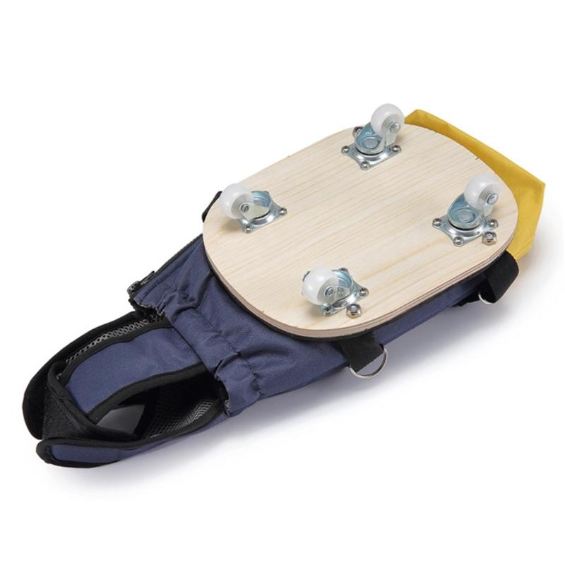 Indoor Dog Wheelchair Alternative for Paralyzed Pet Pet Scooter Wheelchair Dog Drag Bag for Protects Chests and Limbs